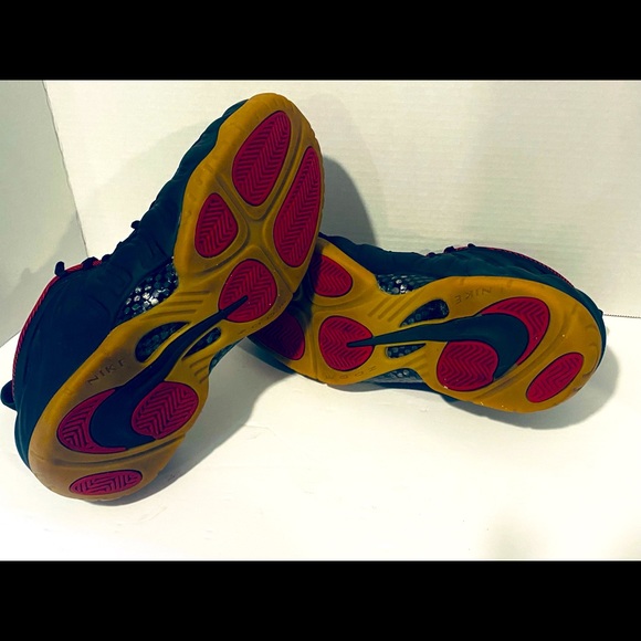 Nike Air Foamposite Gucci 624041-004 Sz 11 Black Red Green - Picture 5 of 9